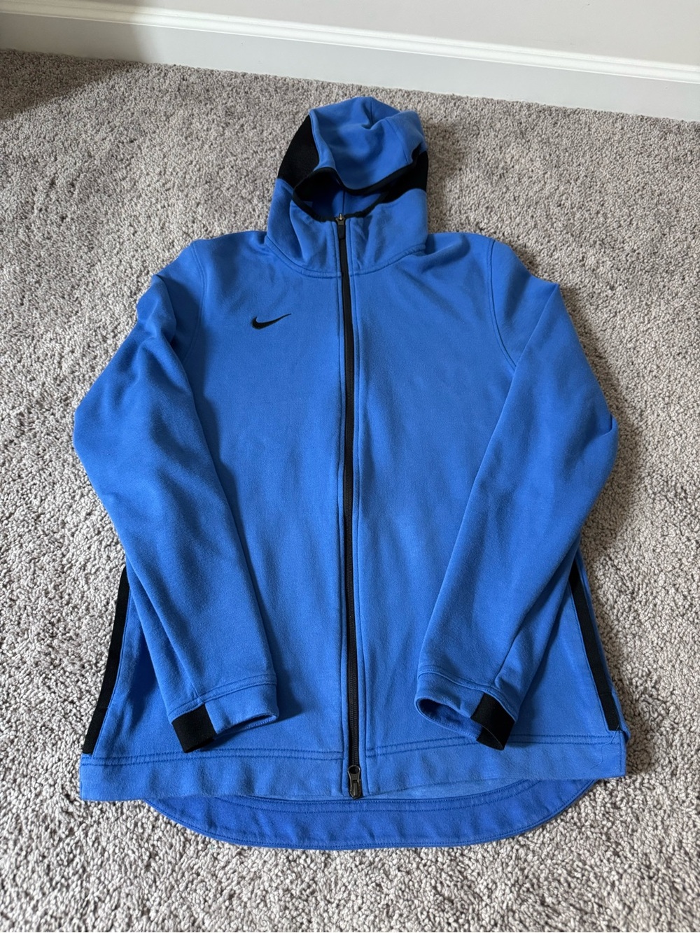 Nike Blue Full-Zip Hooded Jacket